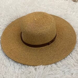 Wide Brim straw hat